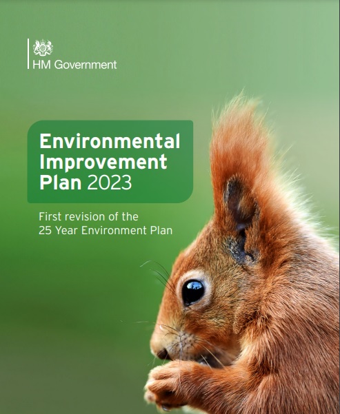 The new Environmental Improvement Plan 2023 - Cover Image